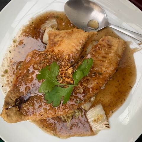 Deep Fried Tilapia, photographed