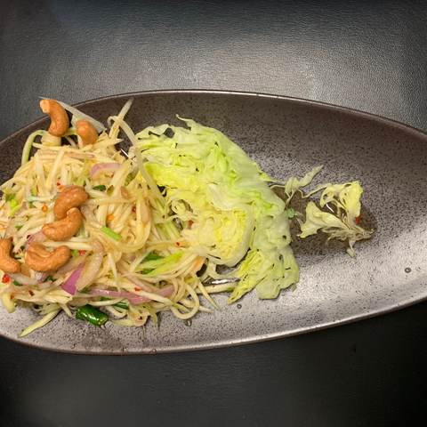 Mango Salad, photographed