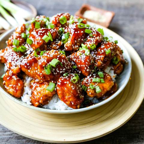 Sesame Chicken, photographed