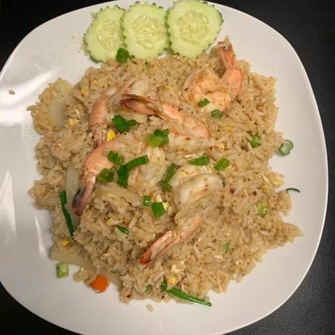Thai Fried Rice, photographed
