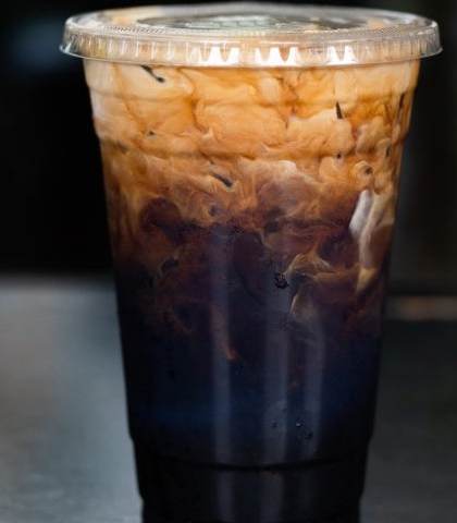 Thai Iced Coffee, photographed